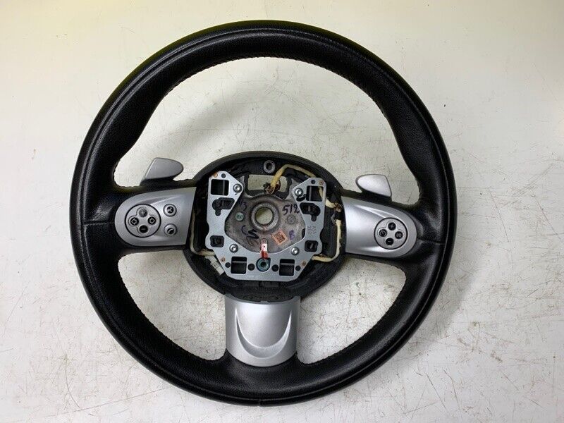 07 08 09 10 11  Mini Cooper Clubman S R55 Steering Wheel Black Leather OEM