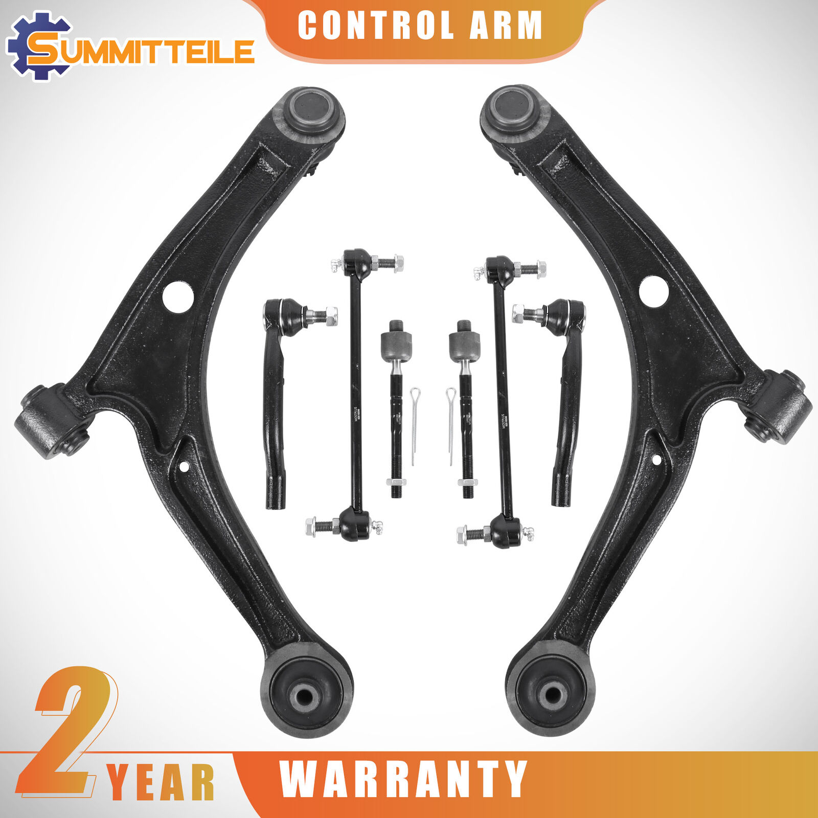 Front Lower Control Arms & Ball Joints For 2003-2005 Acura MDX Honda Pilot