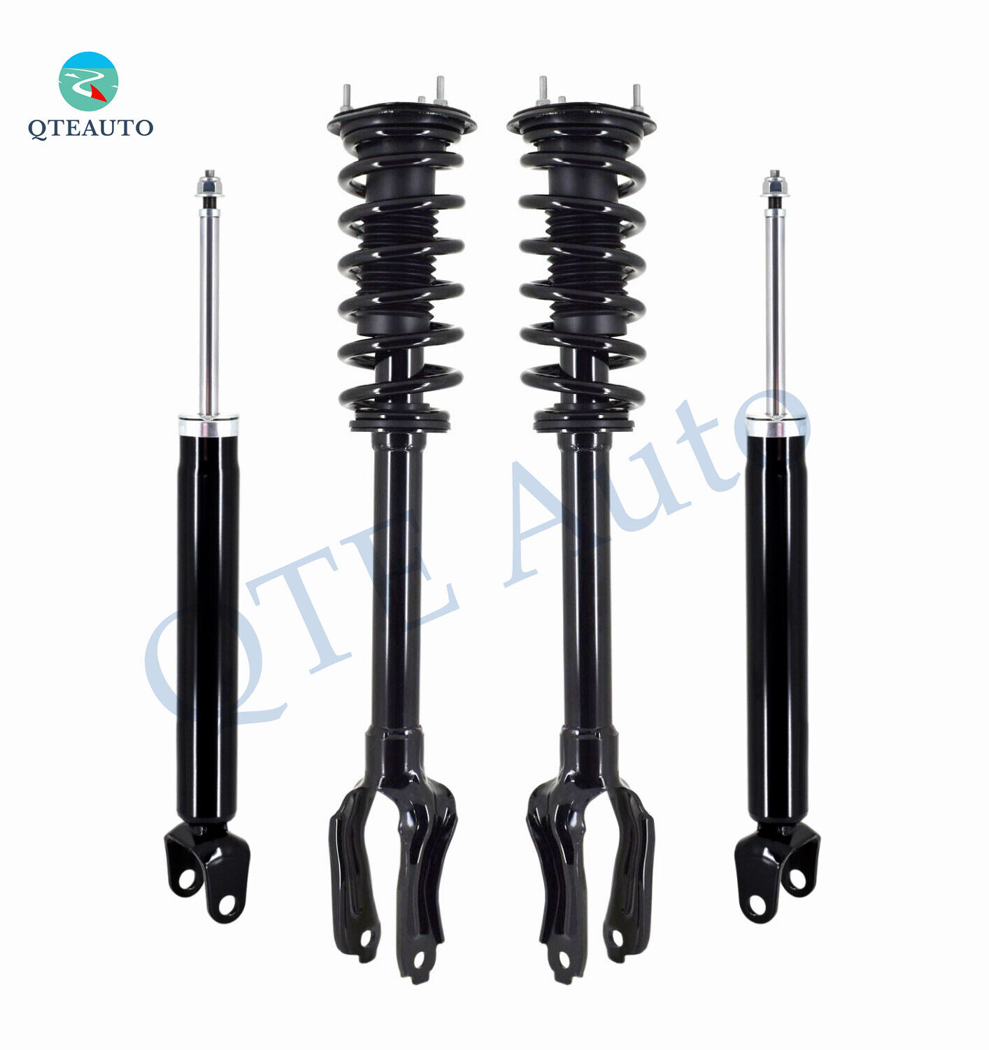 Front-Rear Quick Complete Strut-Shock For 2011-2015 Jeep Grand Cherokee RWD