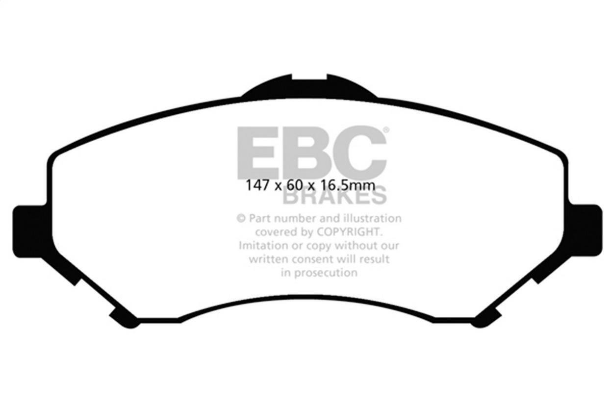 EBC Brakes DP41798R Disc Brake Pad Set