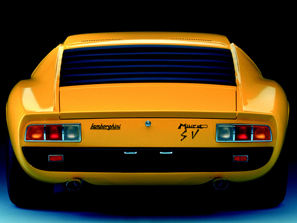 1971 Lamborghini Miura P400 SV