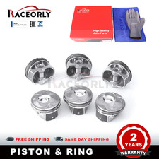 RACEORLY Engine Pistons & Rings Set For Jaguar XF Land Rover 3.0L V6 306PS AJ126 picture