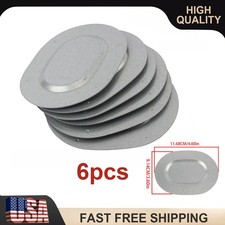 6x Trunk Floor Pan Oval Drain Plug Plate For A-body Chevelle GTO 442 GS 1967-72 picture