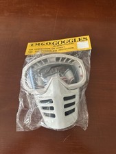 FACTORY SEALED NOS Emgo Vintage MX Goggles With Nose And Mouth Guard picture