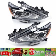 For 2016 - 2018 Nissan Altima Sedan Headlights Headlamps 1 Pair Left+Right Side picture