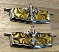 Set New 1986-1987-1988-1989-1990 Chevrolet Caprice Sail Panel Emblem-Badge. picture