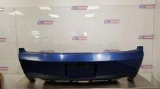 08 FORD MUSTANG SHELBY GT500 REAR BUMPER ASSEMBLY BLUE picture