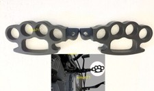 NEW MATTE BLACK FLYING KNUCKLE ALLOY FOOT PEGS FLOORBOARD HARLEY DAVIDSON US  picture
