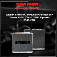 SPAWON 3Rows Aluminum AT Radiator For Frontier 05-19 Equator 09-12 4.0L V6 picture
