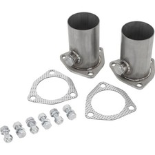 3-Bolt Exhaust Flange Collector w/ O2 Bung, 2.5-inch SS picture