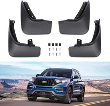 2020-2026 Ford Explorer Front & Rear Splash Guards - 4 Pack Truck Mud Flaps picture