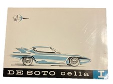 GB3 1959 DeSoto Cella I Concept Prototype Showcar Original Car Brochure Chrysler picture