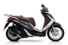 ARROW COMPLETO HOMOLOG. URBAN ALU BLACK FULL EXHAUST PIAGGIO MEDLEY 125 16-20 picture