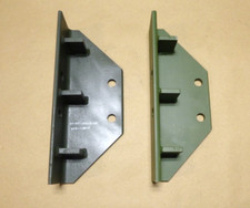 2x USGI FMTV M1089 Wrecker Angle Bracket 12413125-001, 5340-01-568-3871 picture