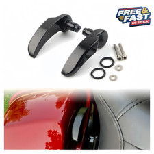 Black CNC Saddlebag Latch Levers for Harley Touring Street Glide 2014-2023​​ picture