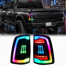 RGB Tail Lights for 2009-2018 Dodge Ram 1500 2500 Smoked Lens LH&RH Car Lamp picture