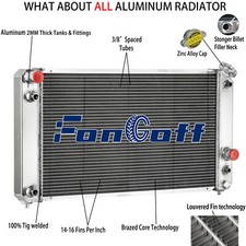 4 Row Radiator for 1994-2005 Chevy Blazer S10 GMC Jimmy 4.3L V6 picture