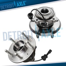 Pair Rear Wheel Bearing & Hubs for 2010-2017 Chevy Equinox GMC Terrain 2.4L 3.6L picture