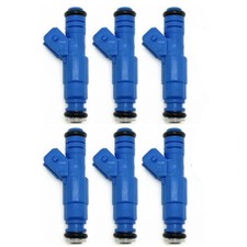 25LBS Set 6 Upgrades 6-Hole Fuel Injectors For 1997-1998 Jeep TJ 4.0L I6 picture