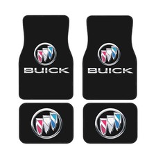 4 Piece Buick Car Front & Rear Floor Mat Set Non-Slip Carpet Mats picture