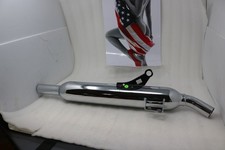T2202552 NEW OEM 2002-2005 TRIUMPH BONNEVILLE T100 LEFT SILENCER MUFFLER picture