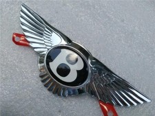 Bentley Continental GT GTC Flying Spur Emblem Front Grille Wing Black Badge picture