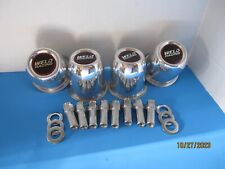 1 KIT OF 4 CAPS ALUMINUM CENTER 16 LUG NUTS  1/2-20 4 LUG WELD RACING  2.95” picture