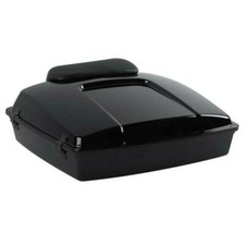 Razor Trunk Backrest Fit for Harley Touring Street Glide Road King 1997-2013 12 picture