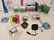 Marine Boat Electrical Hardware Lot Marinco Rule Sierra Ancor Hose Clamps NOS picture