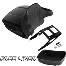 Black King Trunk Backrest Mount Rack For Harley Sport Glide FLSB 18-Up 2025 picture
