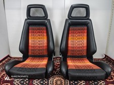 🥇 TARIFF INCLUDED FOR U.S . 🥇 RECARO LX B Pair Faux Lether Orange Spectrum JDM picture