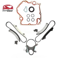 For 2002-2011 Dodge Jeep 3.7L SOHC Timing Chain Kit w/ Cover Gasket picture