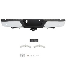 Labwork Rear Bumper Assembly Chrome For 2015-2019 Ford F150 W/ Heavy Duty Tow picture