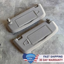 OEM 2007-2013 Mercedes-Benz W221 S450 S550 CL550 Gray L+R Sun Visor Shade Pair picture