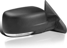 For 2013-2019 Ram 1500 Power Folding Right Side Mirror Black Cover w/ Signal picture
