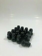 16pc BLACK Lug Nuts 10mm x 1.25 14mm Hex ATV UTV  Honda Cat Can Am  picture