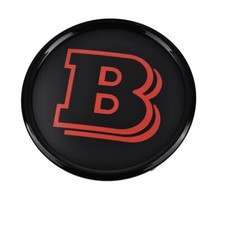 Red Brabus B 18.5CM Grille Badge Emblems for Benz A B C E S Class picture