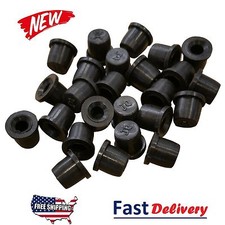 (25 Pack) Brake Bleeder Screw Caps Grease Zerk Fitting Cap Rubber Dust Cover picture