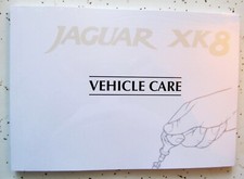 1997 1998 1999 JAGUAR XK VEHICLE CARE HANDBOOK OWNERS MANUAL COUPE CONVRTBLE NEW picture