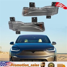 For 2021-2024 Tesla Model X LED Fog Light Assembly LED Fog Lamps Left+Right Side picture