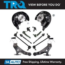 TRQ Front Control Arm, Tie Rod & Steering Knuckle 14pc for 10-15 Lexus RX350 picture
