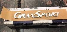 2002-06 MASERATI SPYDER COUPE GRANSPORT FENDER OR TRUNK LID EMBLEM OEM 68286800 picture