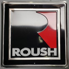 ROUSH Logo Metal Sign - 12