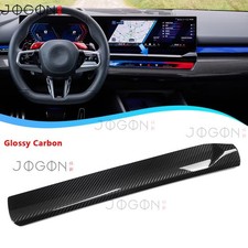G90 Real Carbon Console Dash Lower Panel Decor For BMW M5 G90 M5 G99 Touring 25+ picture