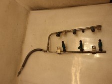 1994-2000 Dodge Caravan 3.3L Complete Fuel Rail With Injectors Set Loaded OEM picture