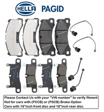 Front Rear Brake Pad OE Pagid +Sensor for Porsche Cayenne S Coupe Plat (VinReq) picture