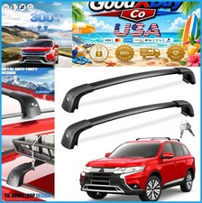 Roof Rack Cross Bars 300lb Load Capacity for Mitsubishi Outlander 2014-2021 picture