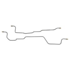 1995-98 Chevrolet GMC Truck 2wd 1/2 Ton Rear Axle Brake Lines 2pc Stainless picture