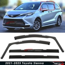 For 2021-2026 Toyota Sienna In-Channel Rain Guards Window Visors Vent Shade picture