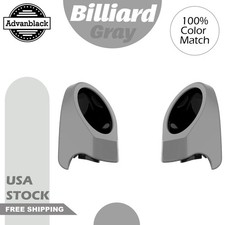 Advanblack Billiard Gray 6.5 inches Speaker Pods For Harley King Rear Trunk picture